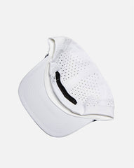 Drive Cursive Logo White Rope Hat