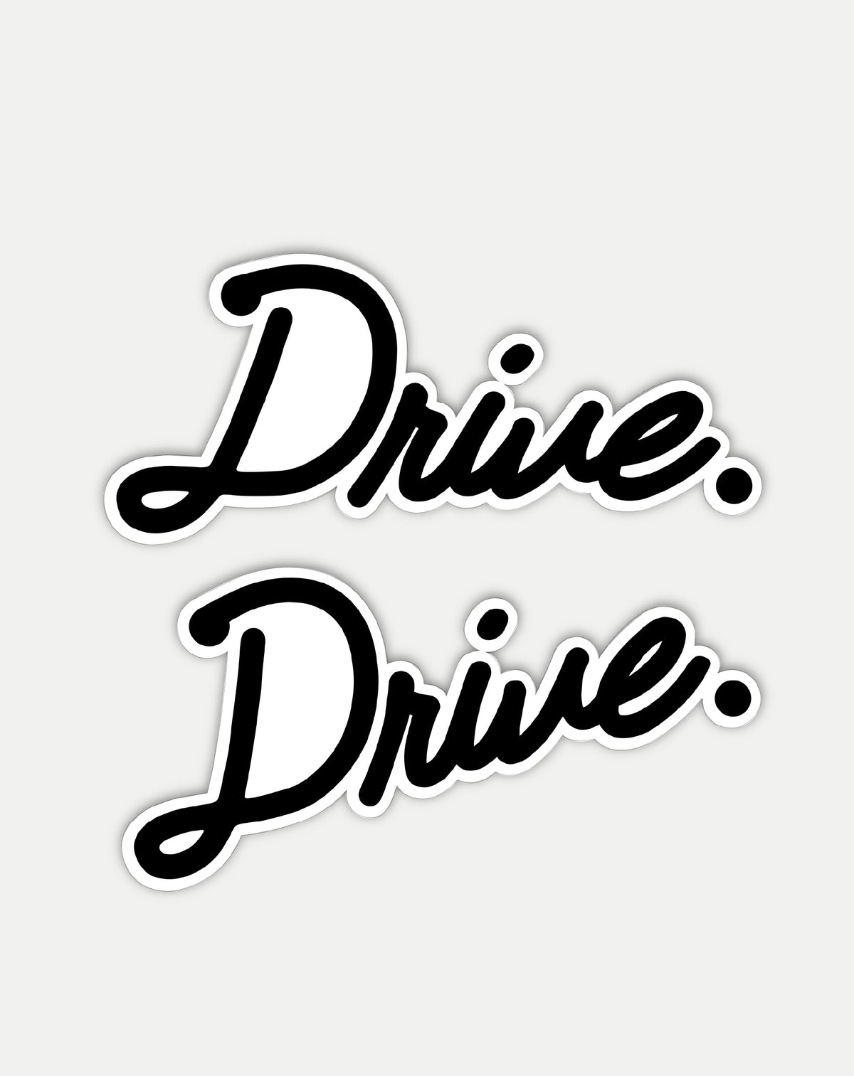 Drive Classic Logo Sticker