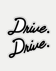 Drive Classic Logo Sticker